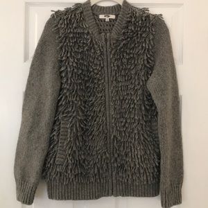 Madewell Fringe-Loop Cardigan Sweater